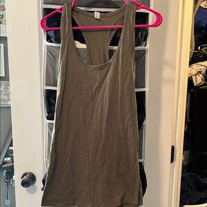 Olive Green Women's Tank Top